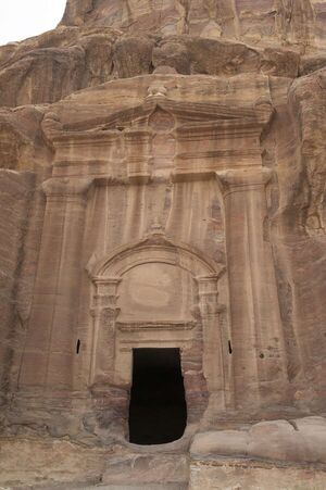 Petra Renaissance Tomb 1885.jpg