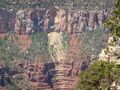 Rockfalls in recent times, along with other انهيال كتلي, have further widened the canyon.