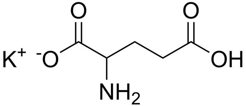 ملف:Monopotassium glutamate.png