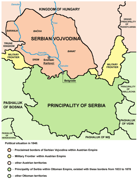 ملف:Serbia and Vojvodina 1848.png